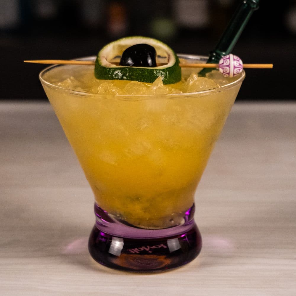 Saturn - a tiki cocktail with gin