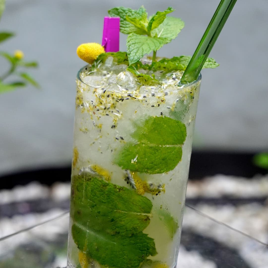 Buzz Button or Toothache Plant Mojito