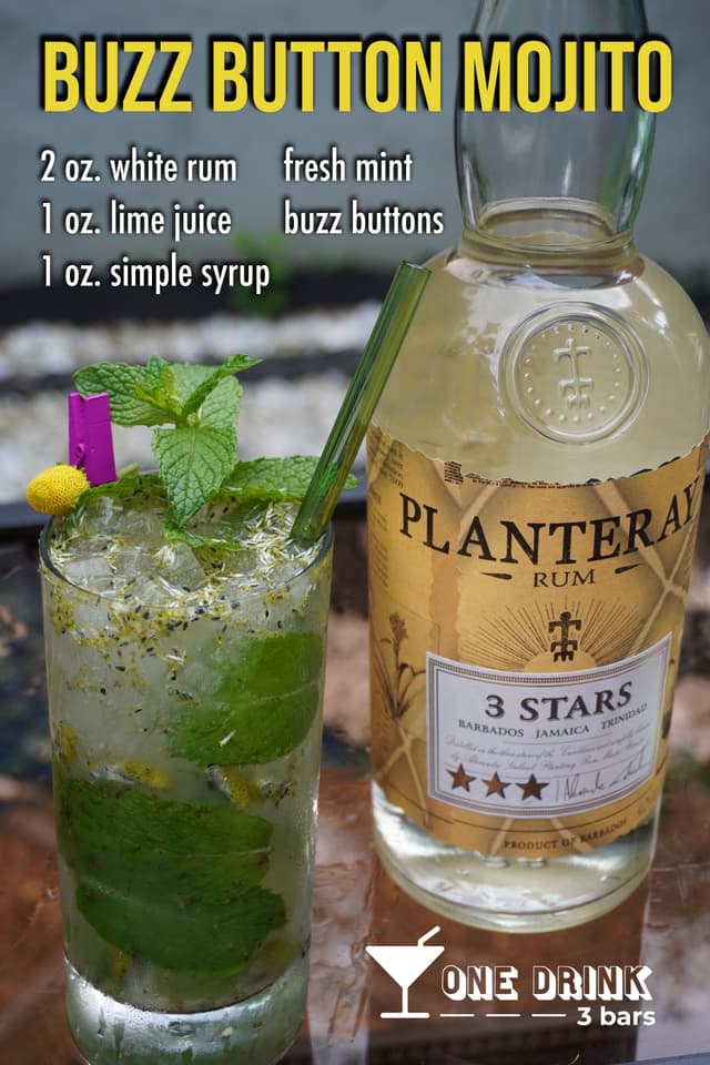 Buzz Button Mojito on Pinterest